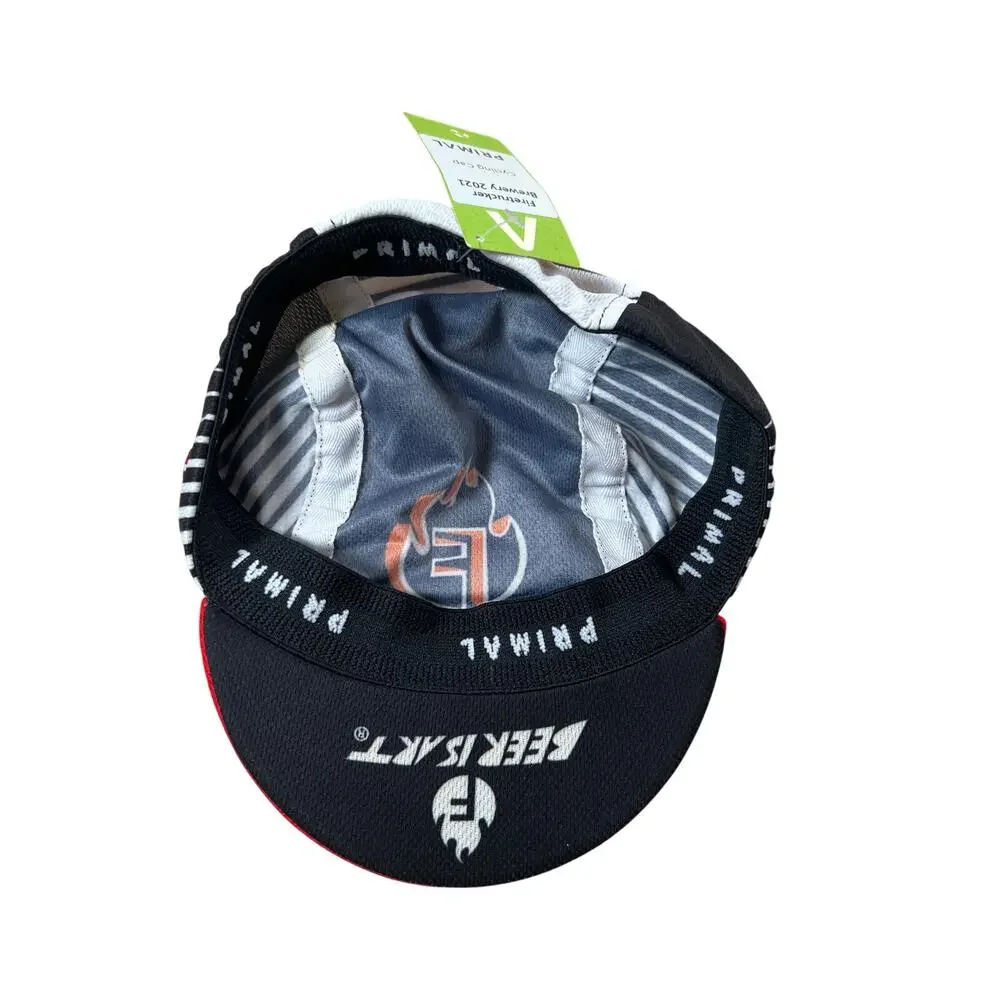 NWT Firetrucker Brewery Branded Cycling Cap